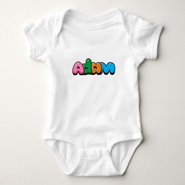Body Para Bebé Adam (Anverso)