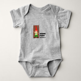 Body Para Bebé Adams Point Gnome Baby Bodysuit