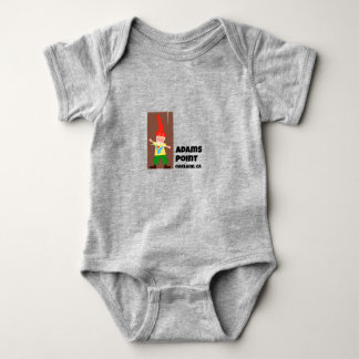 Body Para Bebé Adams Point Gnome Baby Bodysuit