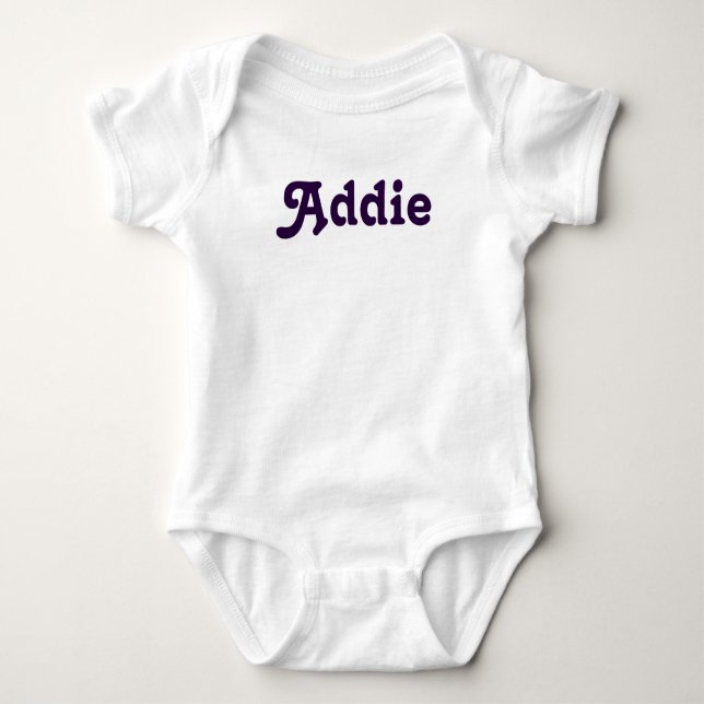 Body Para Bebé Addie (Anverso)