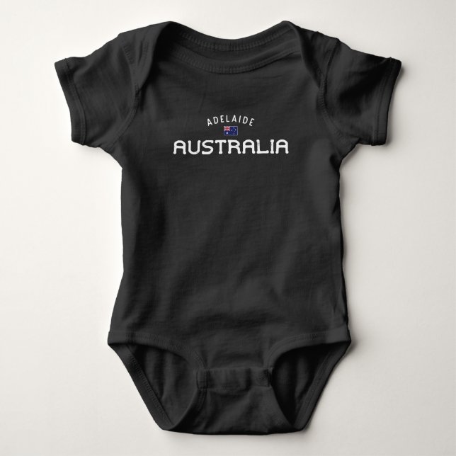 Body Para Bebé Adelaida de Australia (Anverso)