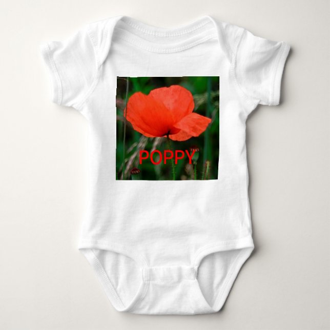 Body Para Bebé Admidera roja (Anverso)