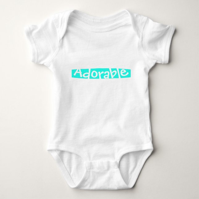 Body Para Bebé Adorable (Anverso)