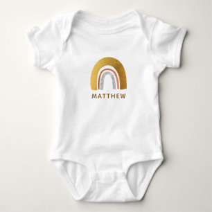Body Para Bebé Adorable Aluminio Dorado -