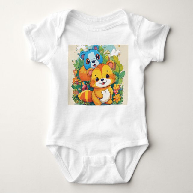 Body Para Bebé Adorable Animal Edition Babysuit (Anverso)