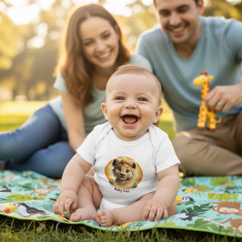 Body Para Bebé Adorable Baby Lion Cub "Baby Leo" Personalized