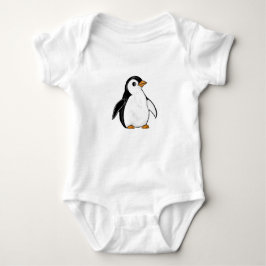 Body Para Bebé Adorable Baby Penguin Airbrush-Style Art Animal