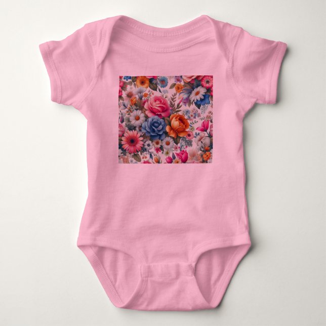 Body Para Bebé "Adorable Bodysuit - Suave, Elegante y Confortable (Anverso)