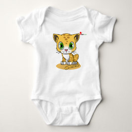 Body Para Bebé Adorable Cat Baby Bodysuit