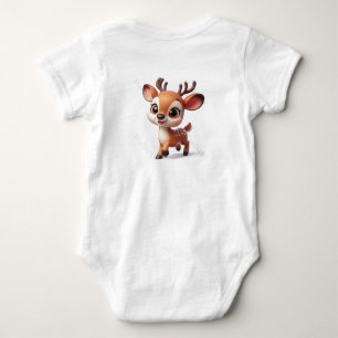 Body Para Bebé adorable ciervo