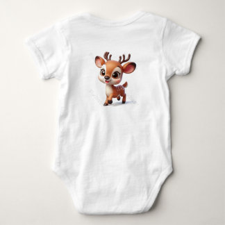 Body Para Bebé adorable ciervo