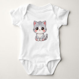 Body Para Bebé Adorable Cute Cartoon Baby Cat