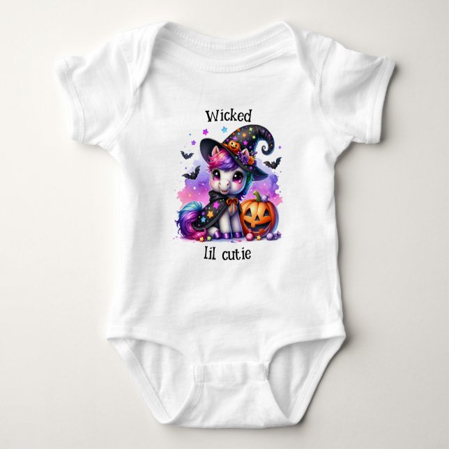 Body Para Bebé Adorable Cute Spooky Kids Halloween (Anverso)