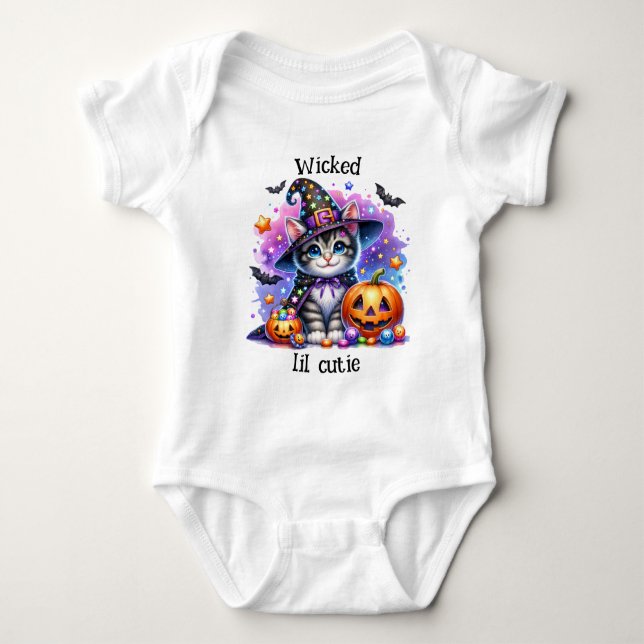 Body Para Bebé Adorable Cute Spooky Kids Halloween (Anverso)