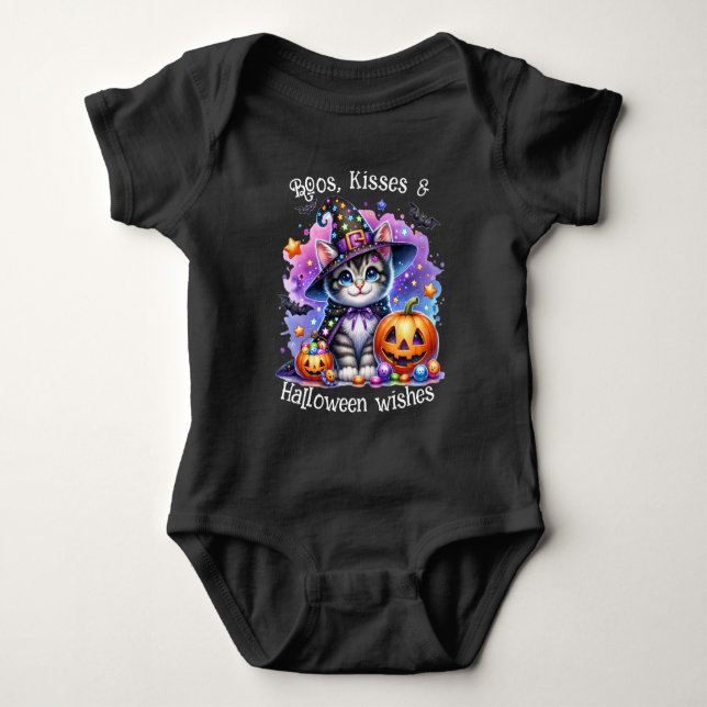 Body Para Bebé Adorable Cute Spooky Kids Halloween (Anverso)