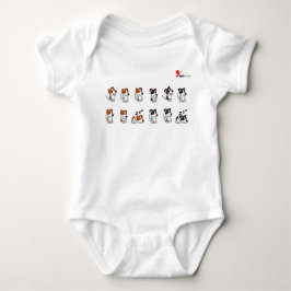 Body Para Bebé Adorable Dog Baby Bodysuit