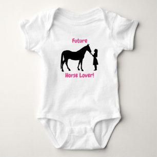 Body Para Bebé Adorable futuro amante de los caballos