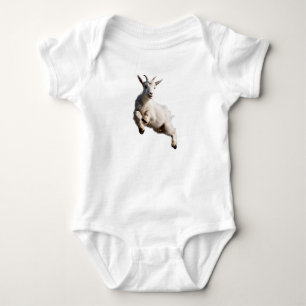 Body Para Bebé Adorable lindo saltar bebé niño de cabra