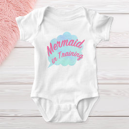 Body Para Bebé Adorable “Mermaid in Training” bodysuit