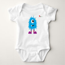 Adorable Monster Baby Bodysuit - Divertido y Jugad