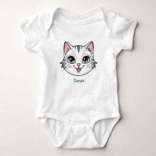 Body Para Bebé adorable personalizado de mascota de animales porc