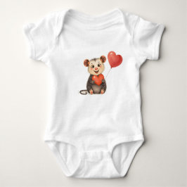 Body Para Bebé Adorable Possum Baby Bodysuit