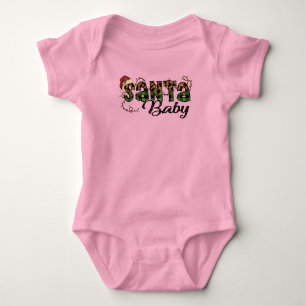 Body Para Bebé Adorables Navidades Santa Baby