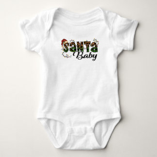 Body Para Bebé Adorables Navidades Santa Baby