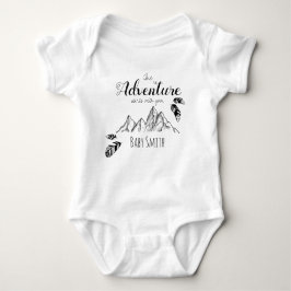 Body Para Bebé Adventure awaits you customizable name