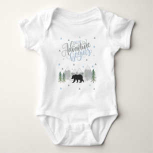 Body Para Bebé Adventure Bear Boy Bodysuit