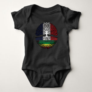 Body Para Bebé África: Bandera de árboles de Francia africana