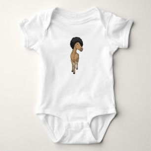 Body Para Bebé Afro de caballo