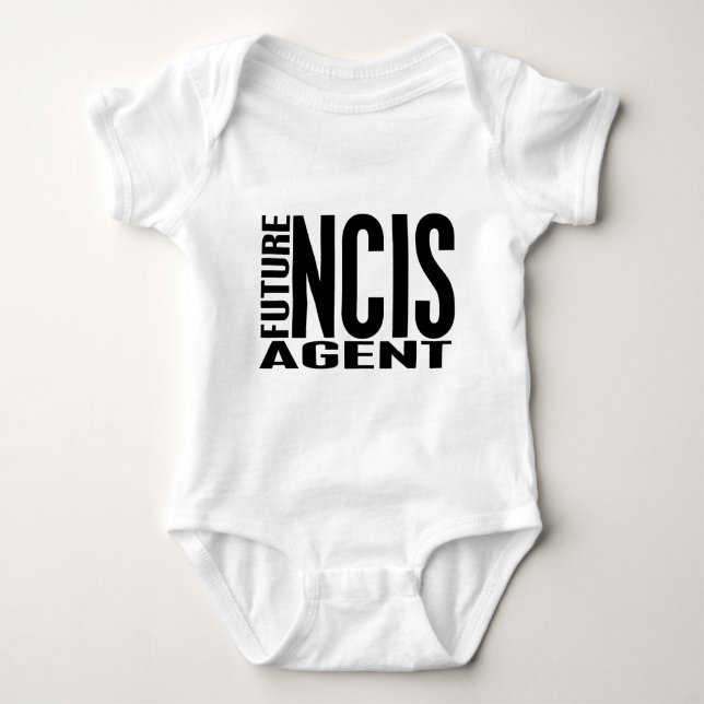 Body Para Bebé Agente futuro de NCIS (Anverso)