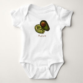 Body Para Bebé Aguacate Baby Bodysuit