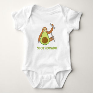 Body Para Bebé Aguacate gracioso