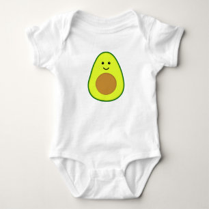 Body Para Bebé Aguacate para bebé lindo Kawai