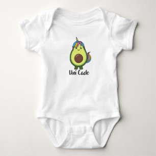 Body Para Bebé Aguacate unicornio Funny Aguacates Unicornio Uni C