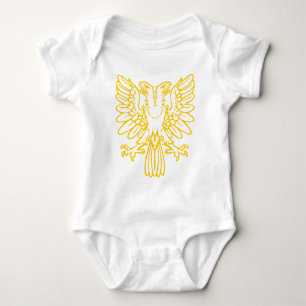 Body Para Bebé Águila de dos cabezas - Ámbar