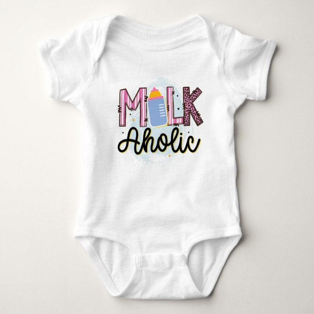 Body Para Bebé Aholic MILK (Anverso)