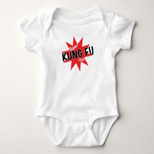 Body Para Bebé ¡Ahora con el apretón estupendo de Kung Fu!