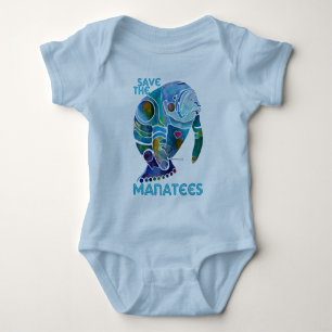 Body Para Bebé Ahorre el Manatee