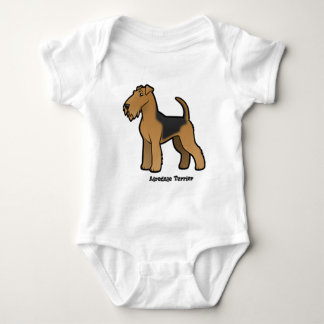 Body Para Bebé airedale terrier