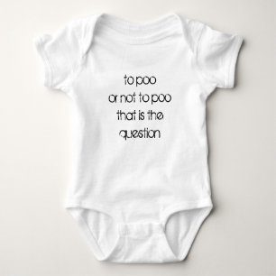 Body Para Bebé al poo o no al poo.