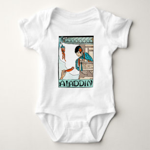 Body Para Bebé Aladdin Chino Vintage Magic Lantern