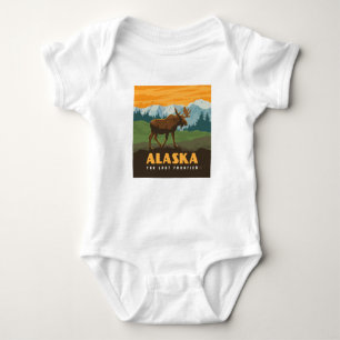 Body Para Bebé Alaska   Frontier Moose