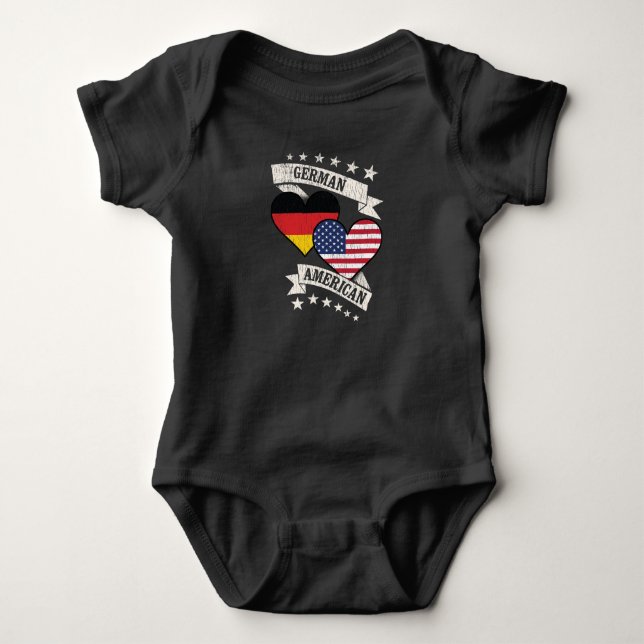 Body Para Bebé Alemania Estados Unidos (Anverso)