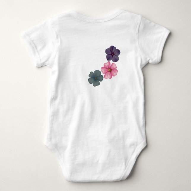 Body Para Bebé Alerta de tendencia: su nuevo aspecto (Reverso)