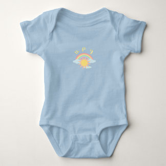 Body Para Bebé Alfabeto armenio arcoiris Baby Bodysuit