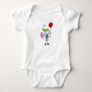 Body Para Bebé Algodón de Azúcar y Globos en la Feria Camiseta