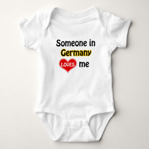 Body Para Bebé Alguien en Alemania me quiere